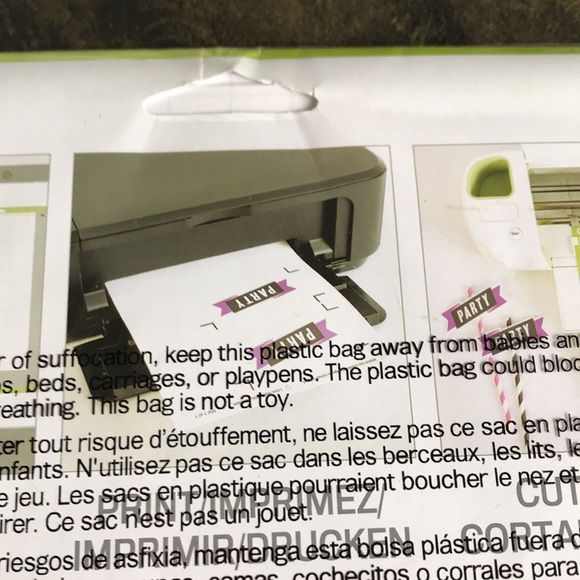 NWT Cricut Explore printable sticker paper 12 sheets custom stickers 8.5 X 11 - Picture 7 of 11